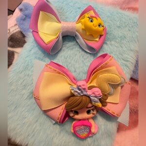 Colorful Kids Hair Bow Set